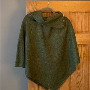 Moriartys button neck poncho...New